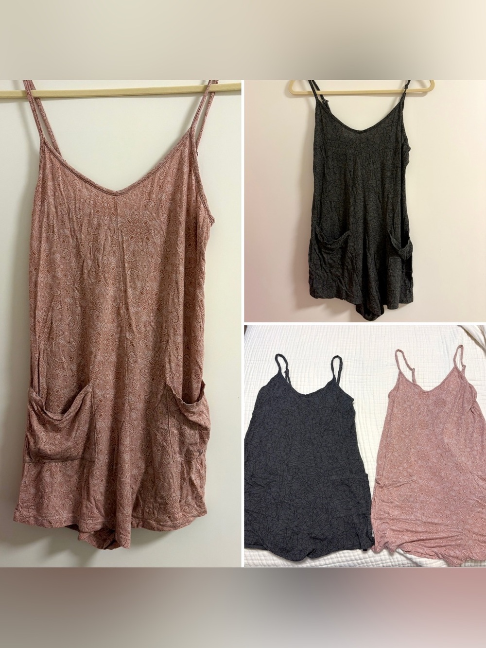 Danskin Intimates Romper Bundle- Set of 2